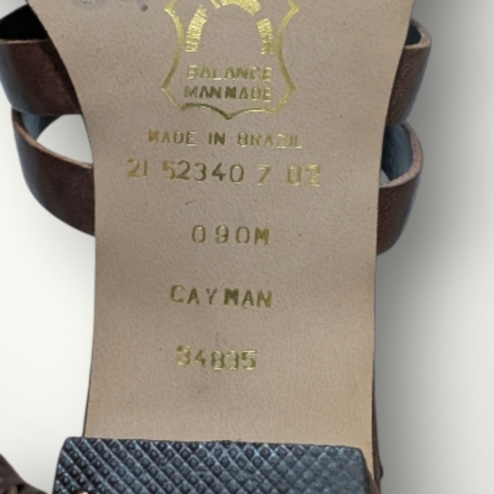 KF LTD Women's Cayman Genuine Leather Sandals - Picture 11 of 12